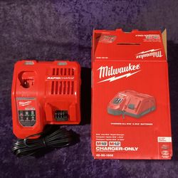 🧰🛠Milwaukee M12 & M18 12V/18V Lithium-Ion Multi-Voltage RAPID Battery Charger-NEW!(Tool-Only)-$75!🧰🛠