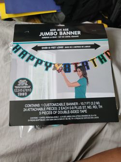 Among Us Birthday Banner 