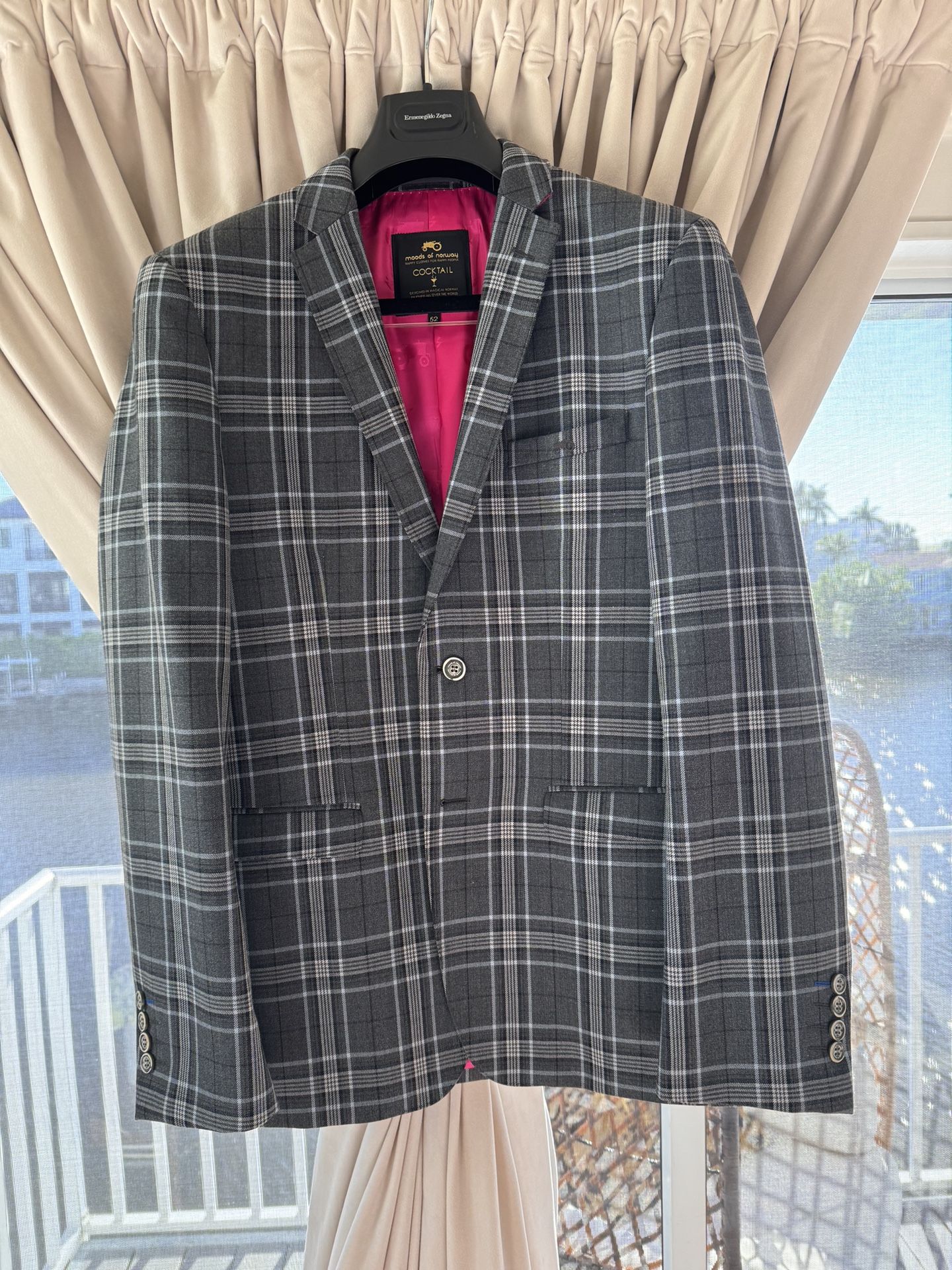 Moods Of Normandy sports Coat SZ 52 