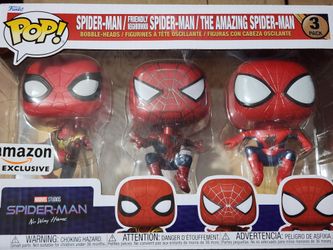 3 Pack Spider-Man Funko Pop No Way Home