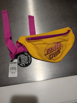 Girls Women Brand New Rare Santa Cruz skateboard Fanny Pack Great Price!!!