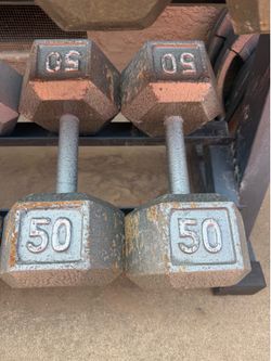50 lbs dumbbells
