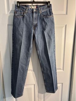 Levi's 550 Relaxed Fit Jeans Men's 32x32 Medium Wash Blue Vintage Denim (A4)