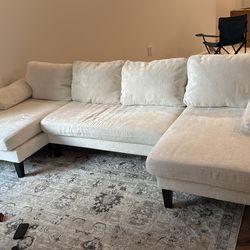 White couch