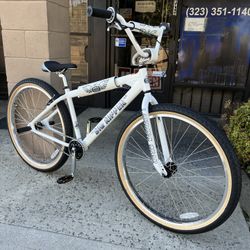 SE Bikes Big Ripper 29 Big Wheel BMX Bike Arctic 