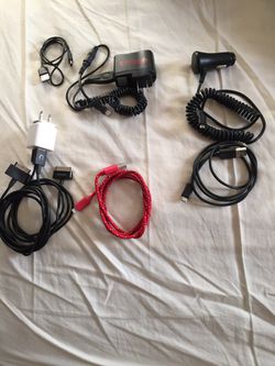 Cell Phone A/C & Cigarette Lighter Charging Cables