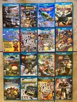 Wii U Games For Sale! Great Working Condition! 