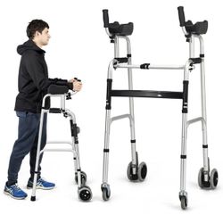 Foldable Standard Aluminum Alloy Walking Walker