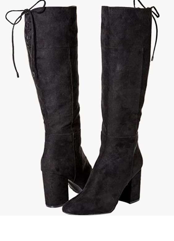 New Kenneth Cole Boots and Matching Faux Fur Vest