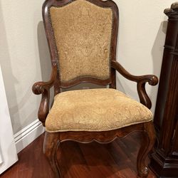 Vintage Upholstered Dining Chairs