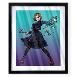 Custom art piece of Nobara Kugisaki from jujutsu kaisen