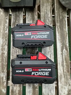 Milwaukee Forge battery 8.0ah 130$ each