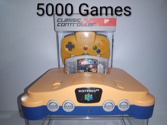 Nintendo 64 with 5000 Games N64 Library