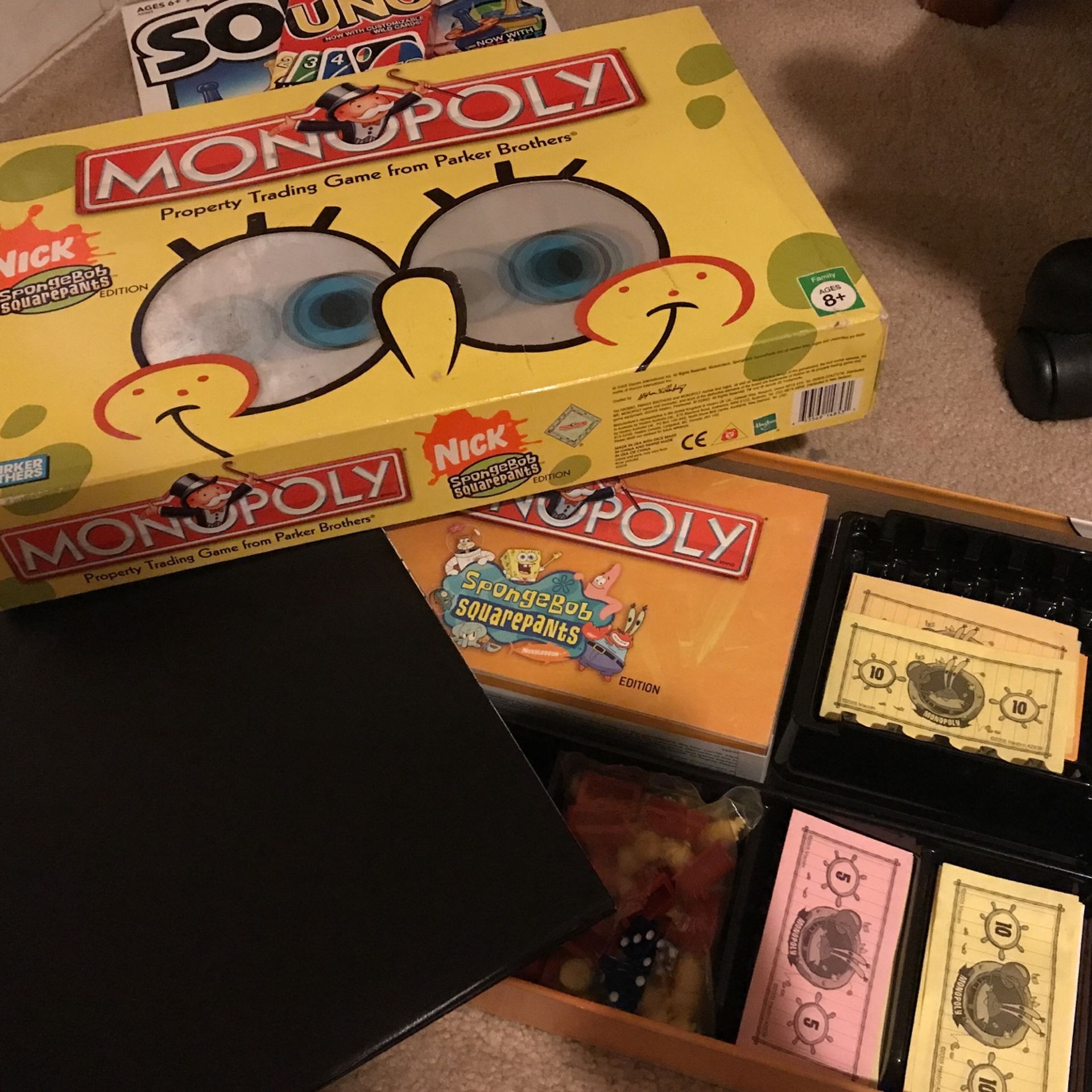 SpongeBob MONOPOLY Board Game