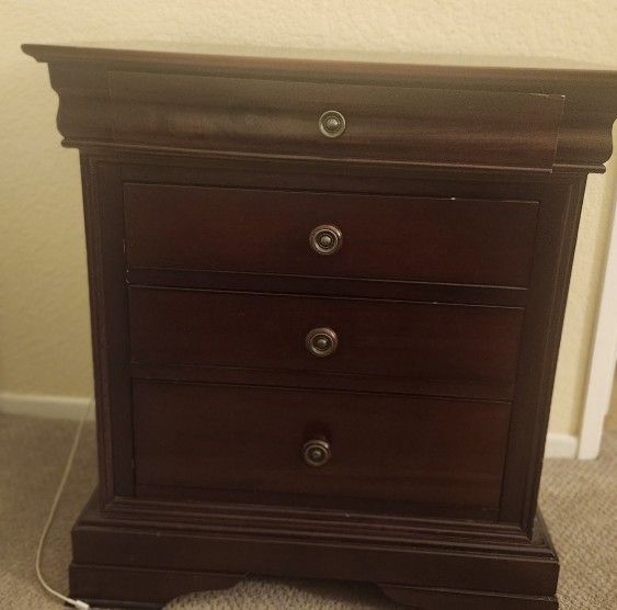 2 Mahogany End Tables