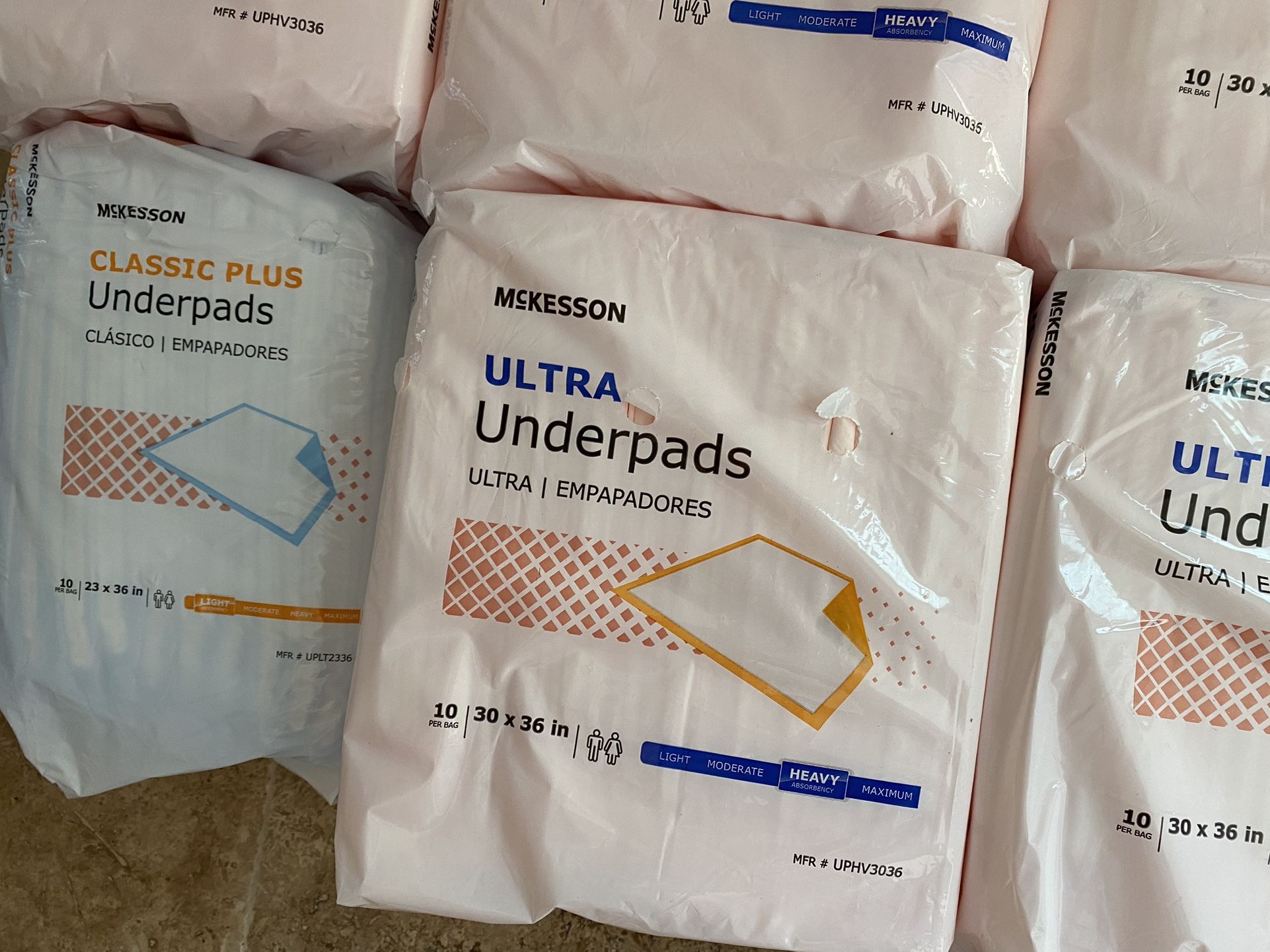 100 Brand New Underpads $50 For all OBO