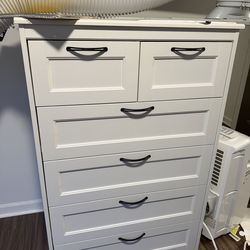White dresser