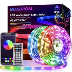 Smart LED Strip Lights | 65 Ft