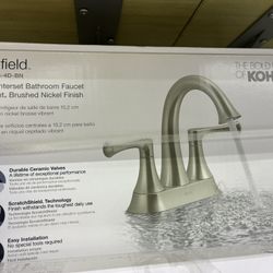 Kohler Lilyfield 4" Centerset Bathroom Sink Faucet 