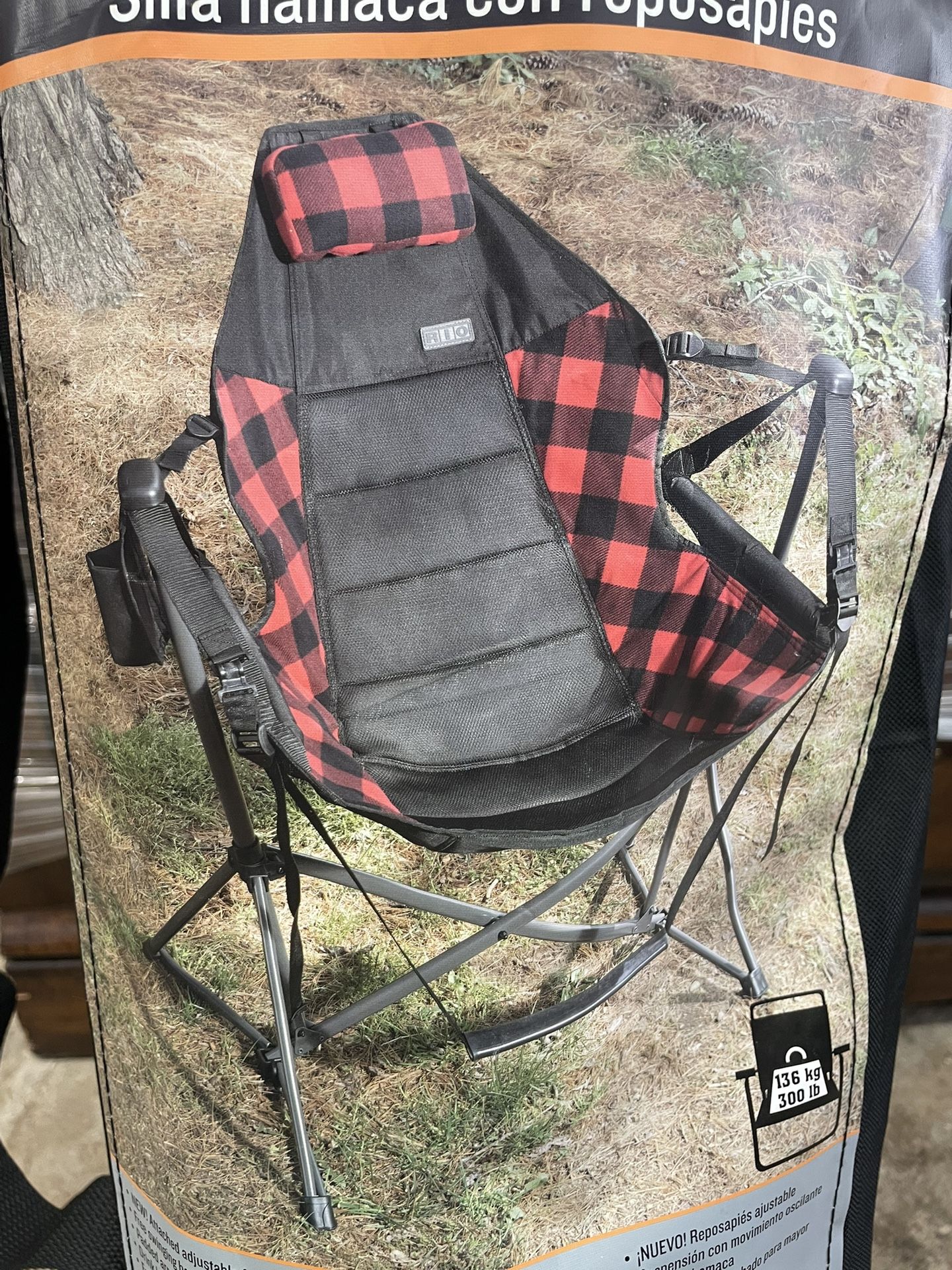 Swinging Hammock Chair With Footrest