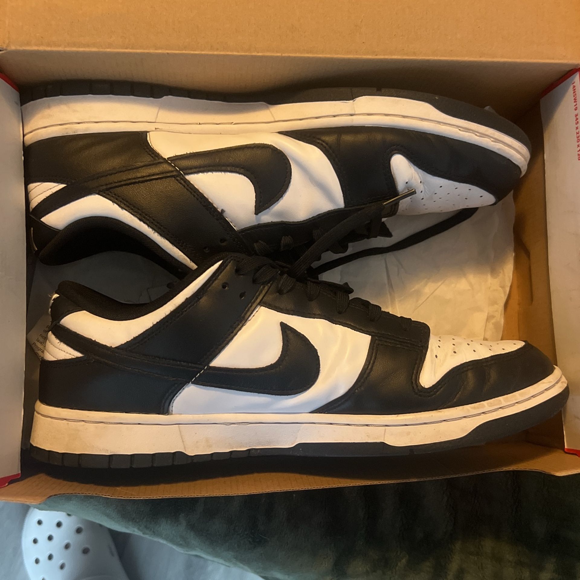 Nike Dunk Panda Size 13