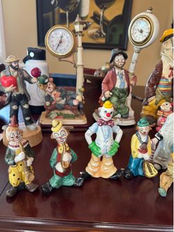 Vintage clown collection