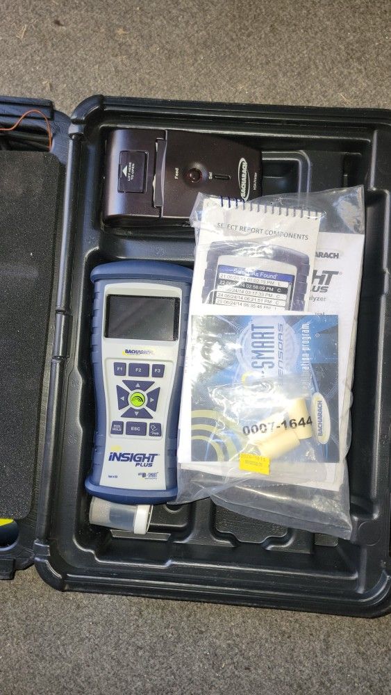 Bacharach combustion analyzer