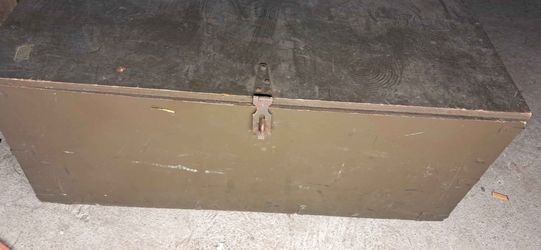 Vintage World War II Military Trunk