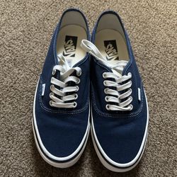 8.5 M Vans Parisian Night Blue Excellent Condition 