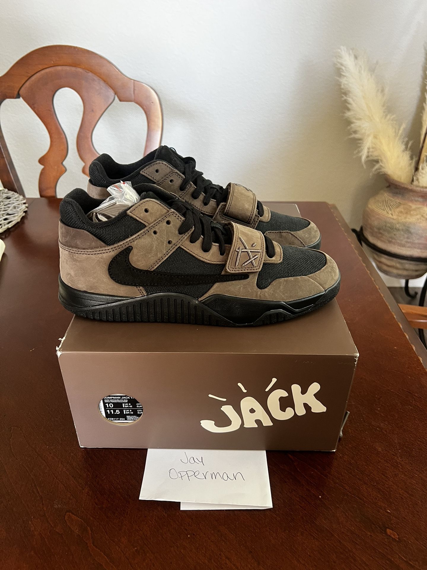 Nike Travis Scott Jumpman Jack Sz 10