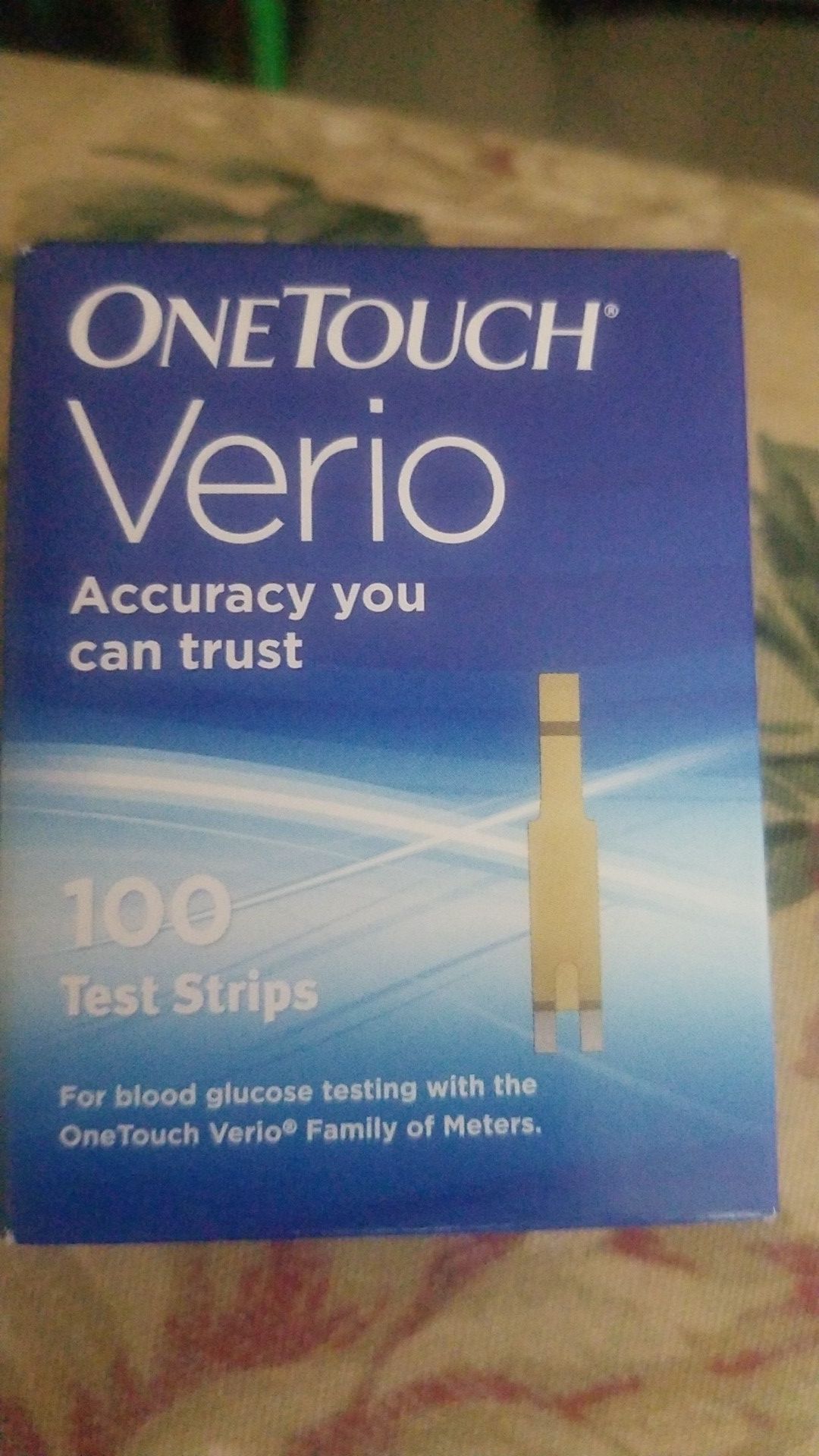 One touch 100 test strips