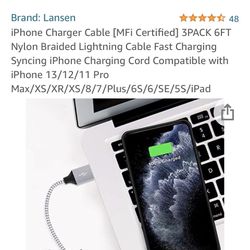 Fast iPhone Charger Cable