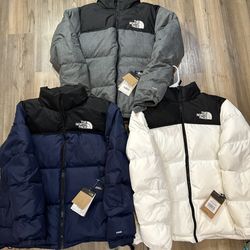 Northface Nutspe 700 puffer jackets.