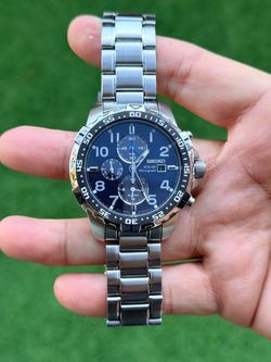 Seiko SSC305 Pristine Solar Alarm Chronograph SSC305