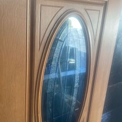 Front Dooor. Glass. 