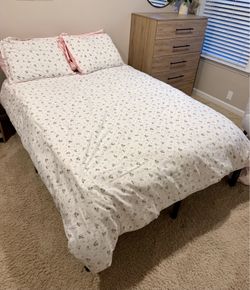 Double (full) mattress & bed frame