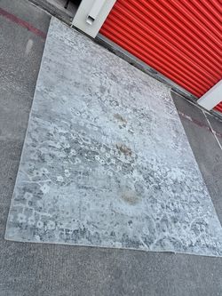 8’ x 20’ Obeetee Amira Hand-Printed Area Rug Large Wool/Viscose Carpet