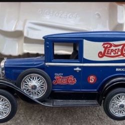 Pepsi Cola model A die cast truck  7 inches 