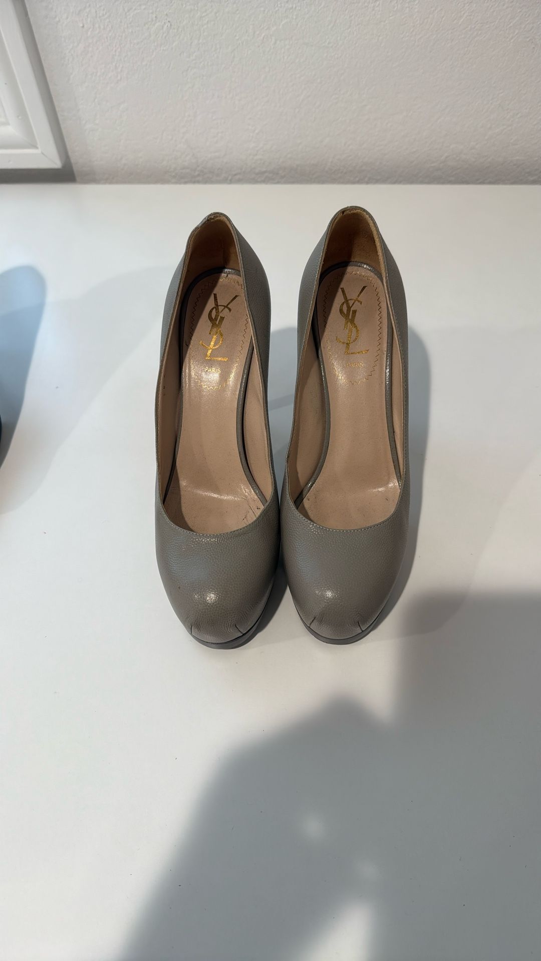 YSL Platform Heels Like New Size 37