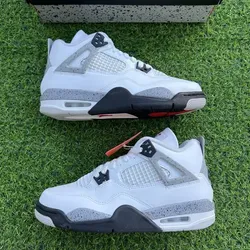 Jordan 4 White Cement