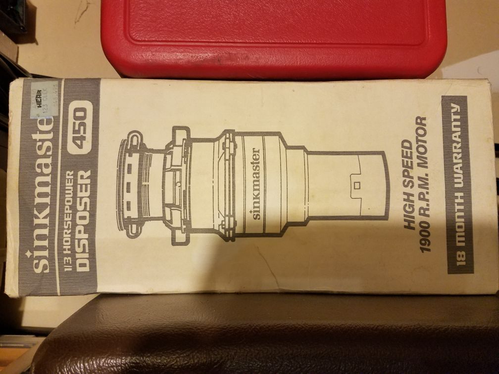 Sinkmaster 450 garbage disposal