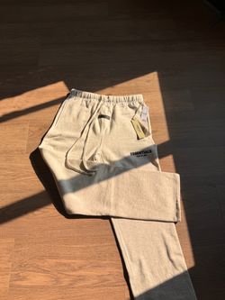 Light gray essential sweatpants