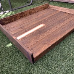 Heavy Duty Wooden Dog Bed 