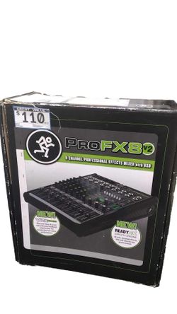 Makie Profx8 Black Digital Mixer
