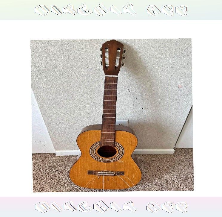 Acoustic Guitar Beautiful Music and Expert Craftsmanship political he