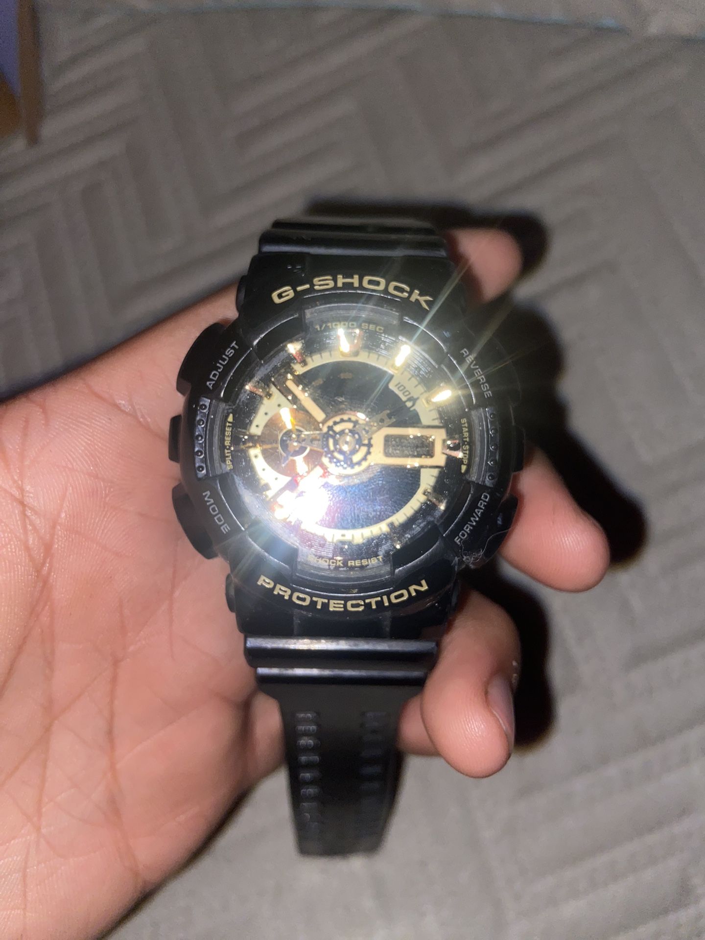 Black And Gold G Shock