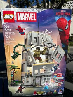 Marvel Spider-Man vs. Hulk Epic Clash Lego set NEW !!
