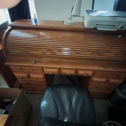 Antique Rolltop Desk
