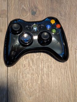 Xbox 360 Black Chrome Wireless Controller