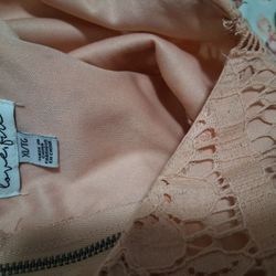 LOVE FIRE PINK LACE DRESS